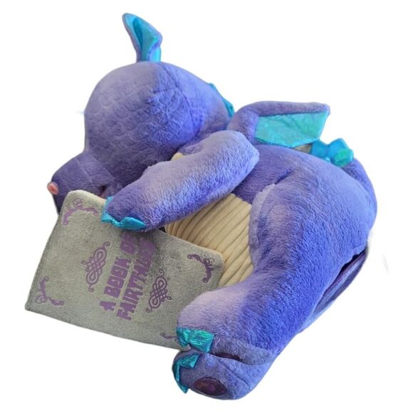 Cuddle Barn Talking Storyteller Dalton Dragon Stuffed Plush 11" Blinking Doll - Picture 6 of 6